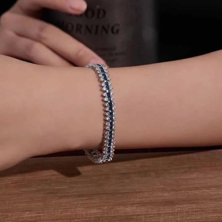 سوار تنس عصري-Fashionable tennis bracelet