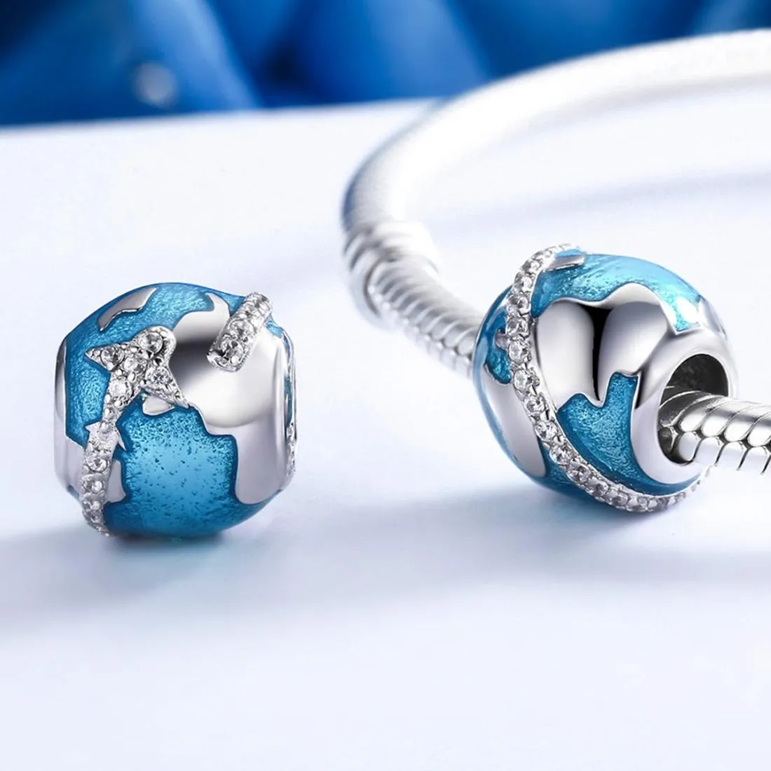 925 Sterling Silver Beaded Bracelet Accessories