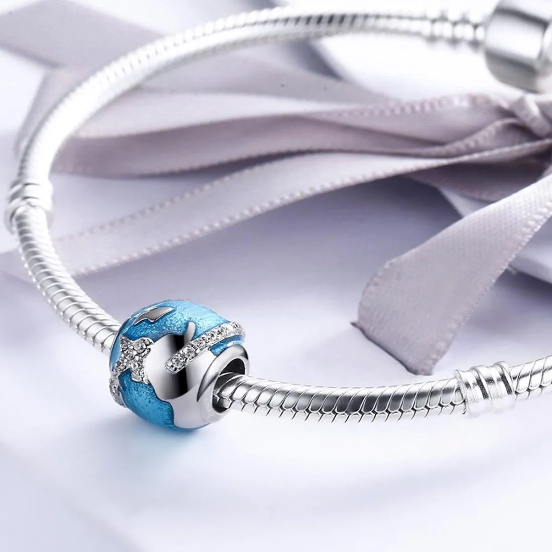 925 Sterling Silver Beaded Bracelet Accessories