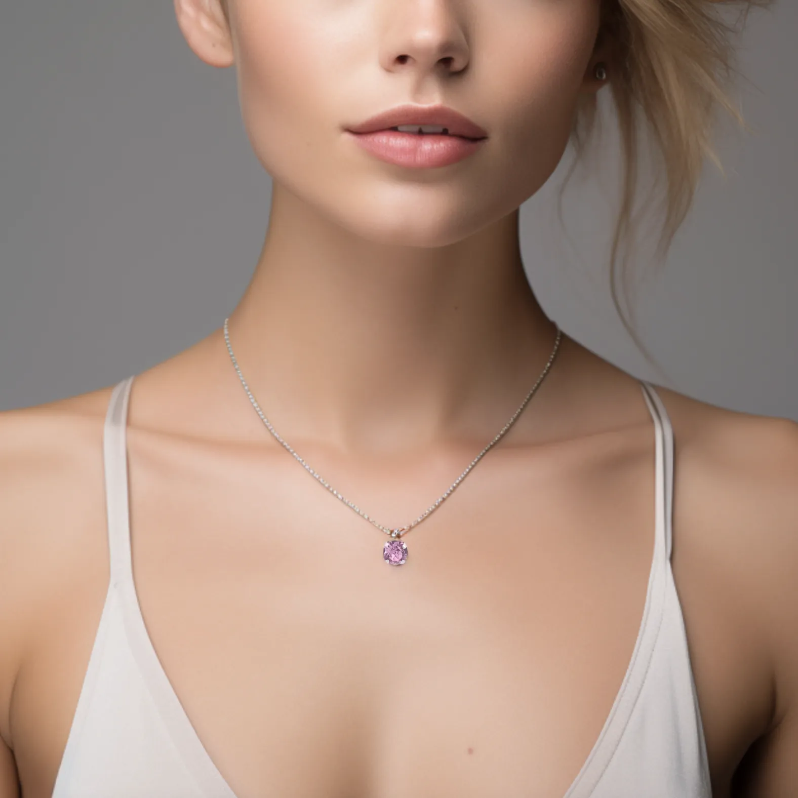 Alexandrite Crystal Necklace