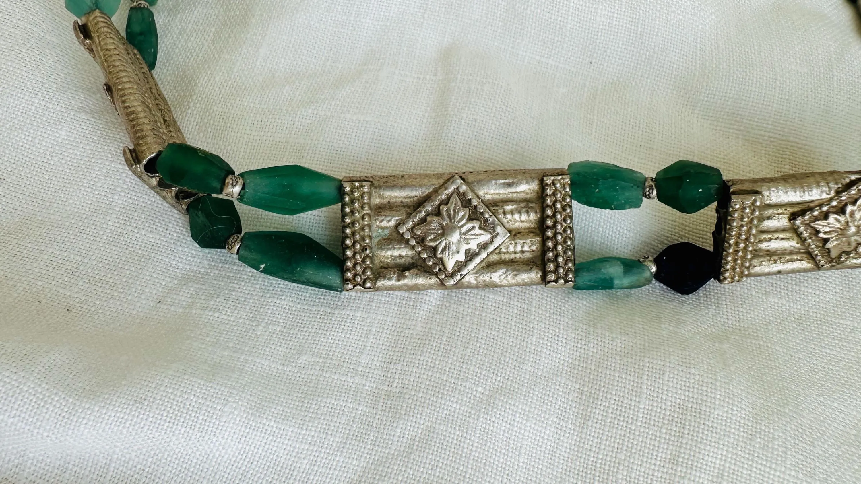 Ancient Roman Glass Choker Necklace. 2572