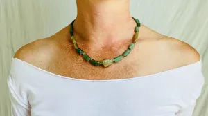 Ancient Roman Glass Necklace. 0314