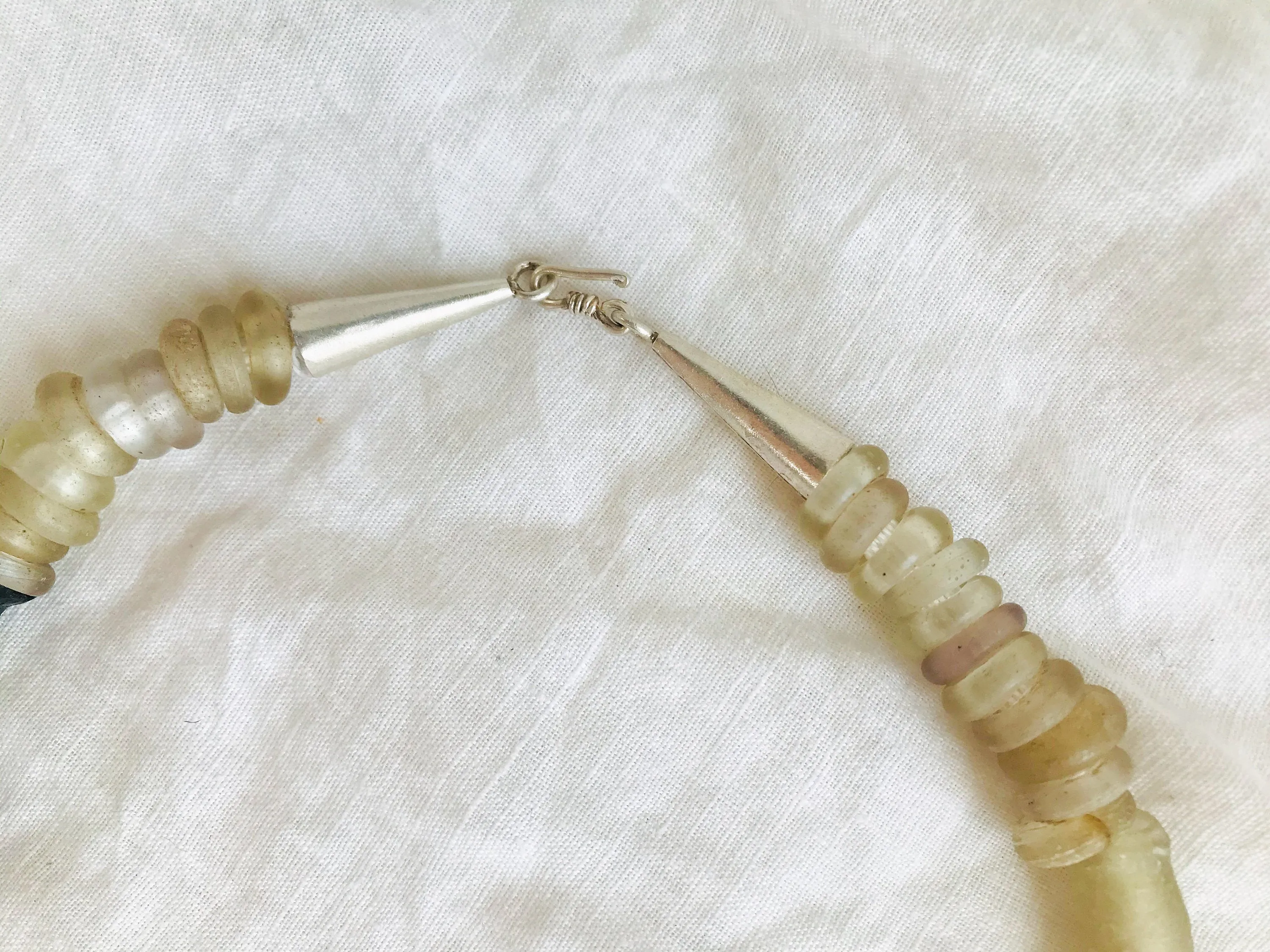 Ancient Roman Glass Necklace.