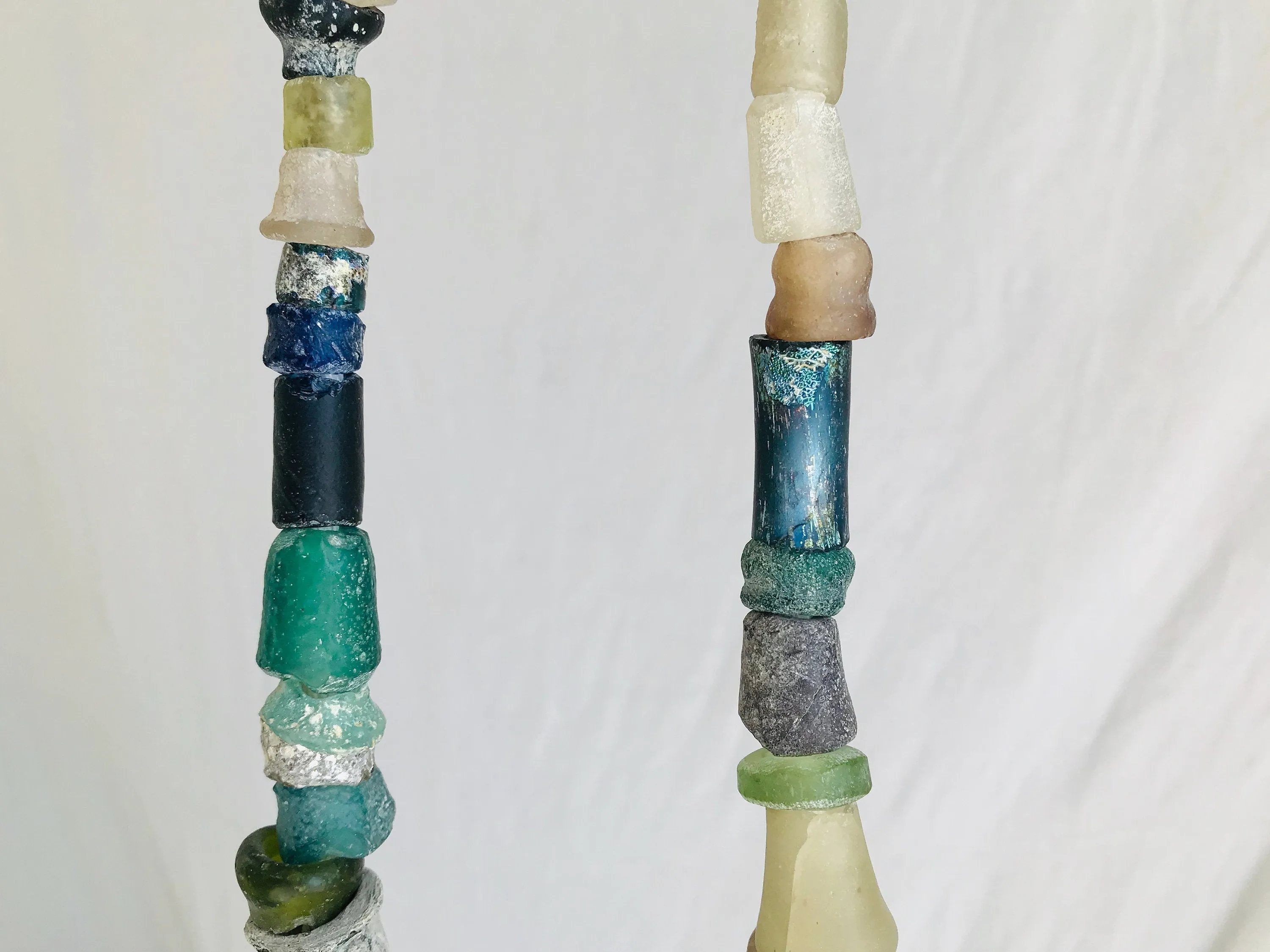 Ancient Roman Glass Necklace.