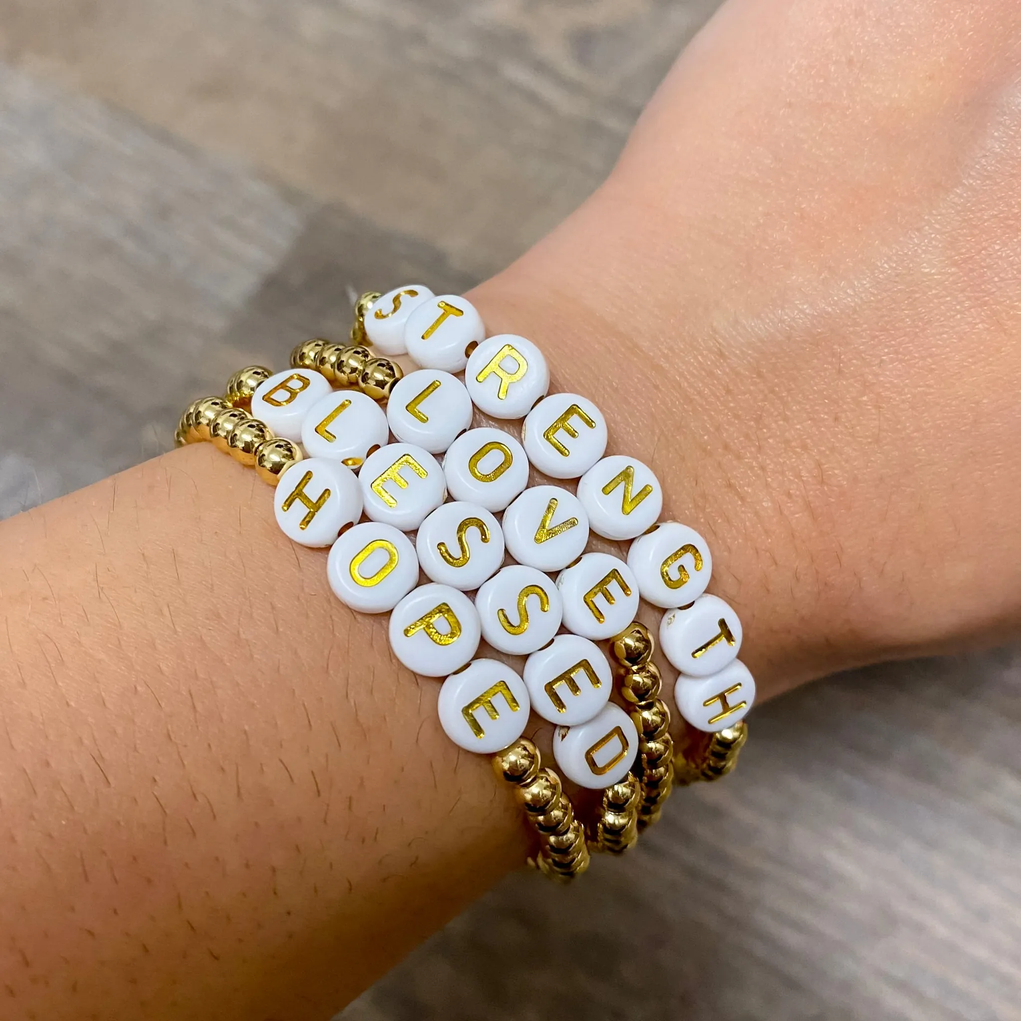 HOPE Beaded Bracelet