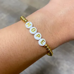 HOPE Beaded Bracelet