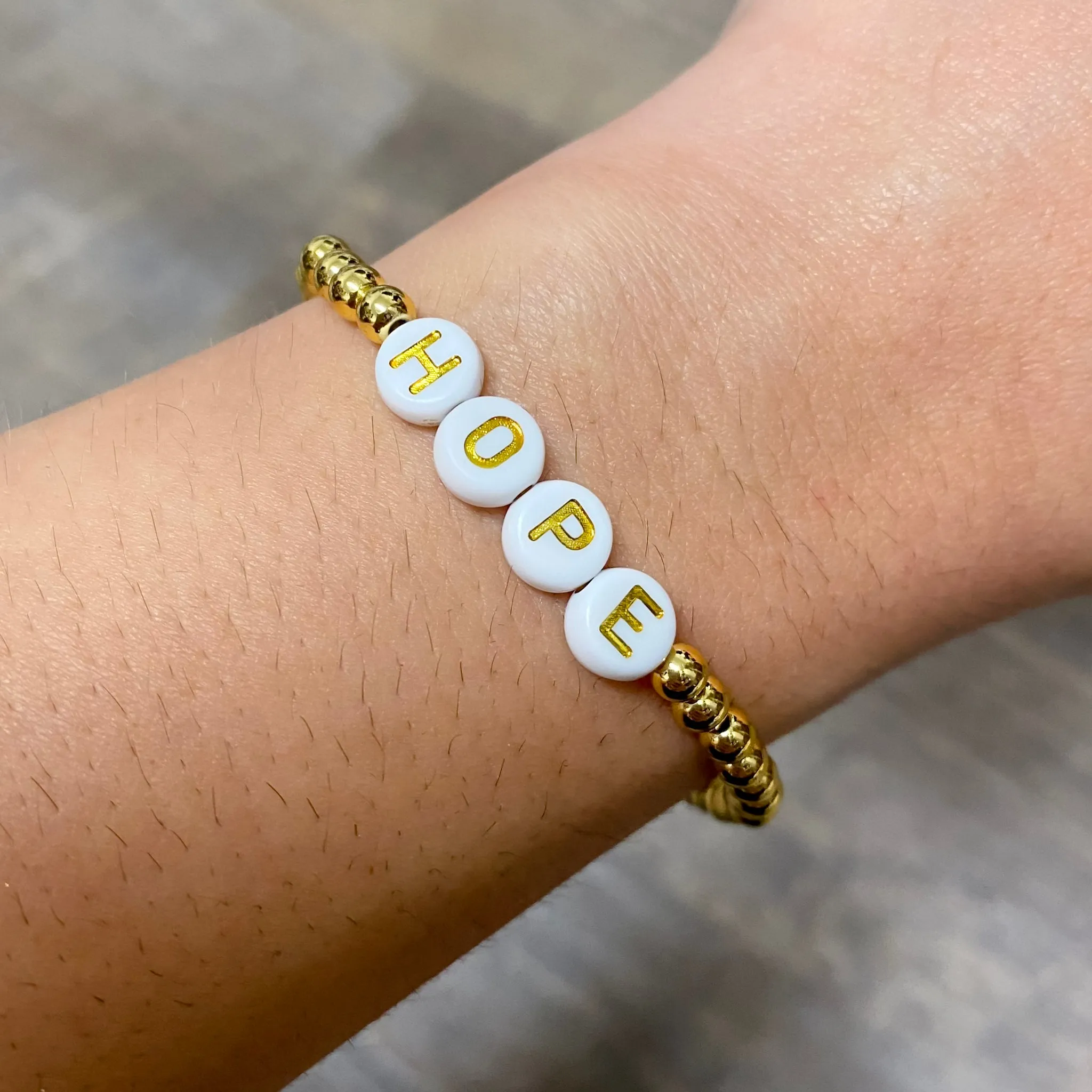 HOPE Beaded Bracelet