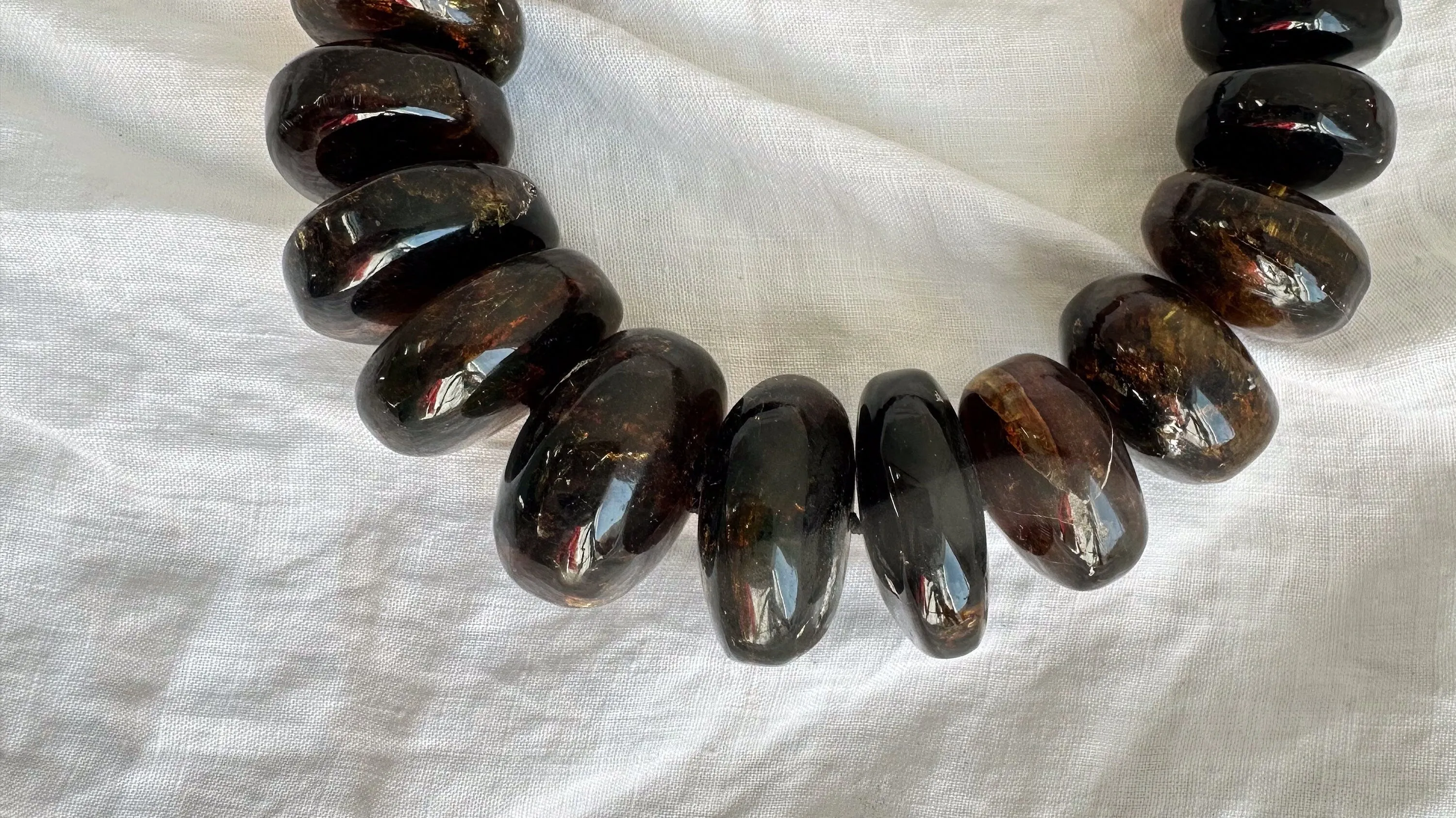 Huge Graduated Amber Necklace. Mexican Amber. Dramatic and Gorgeous! IN COMPLIANCE with Etsy Regulations