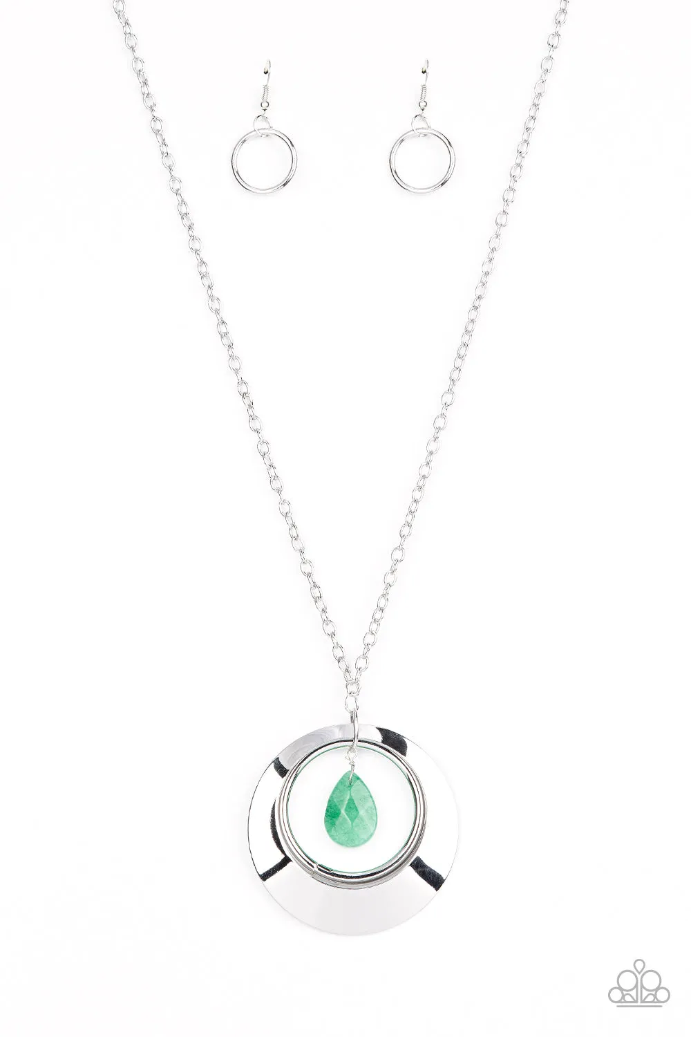 Inner Tranquility - Green Necklace