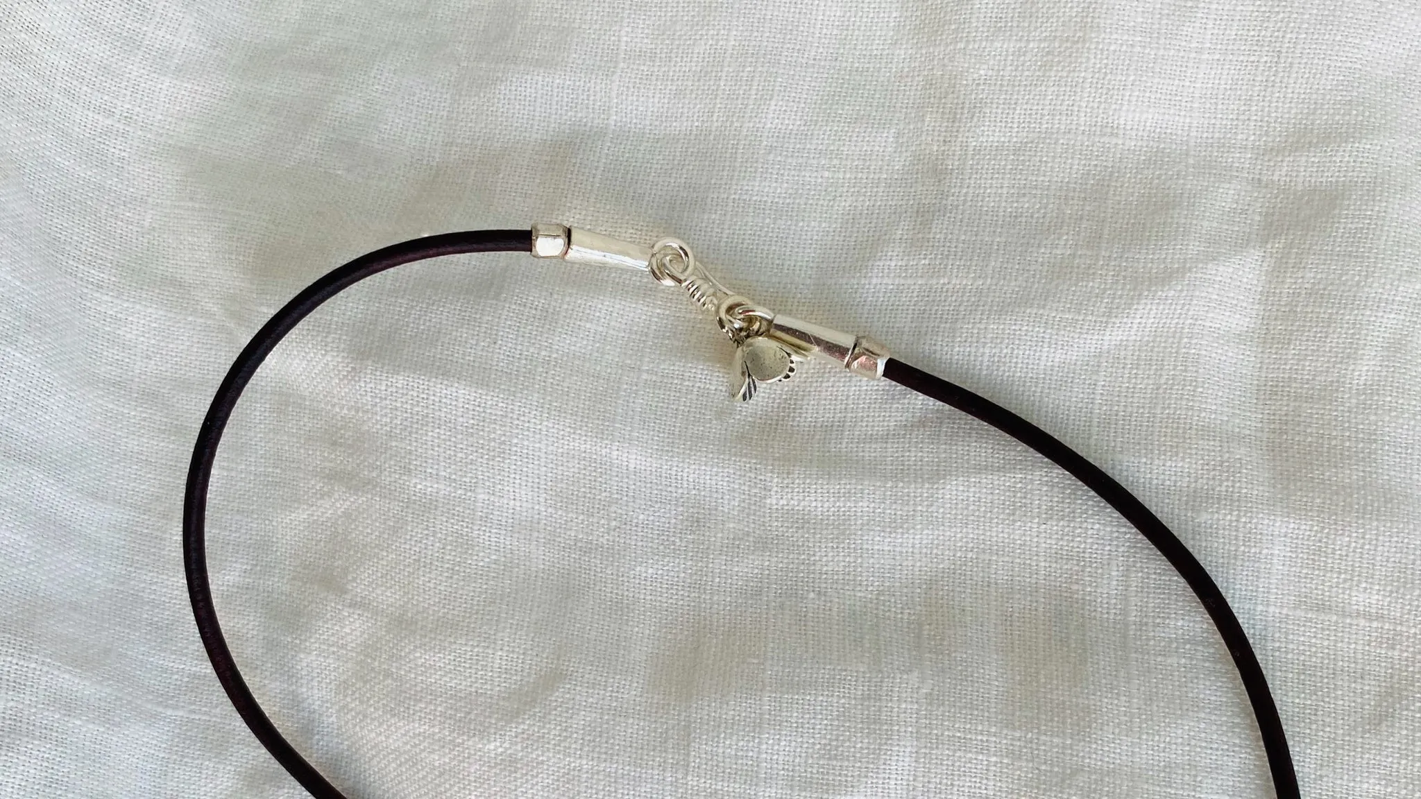 Labradorite Silver Pendant Necklace. Sterling Silver. 1221