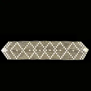 Sergio Gutierrez Liquid Metal Cuff Bracelet B10 8.5 " SG Mesh former display