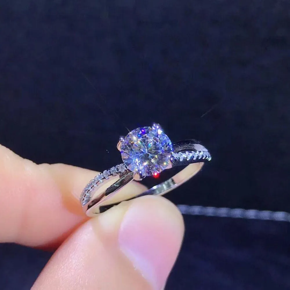 Twisted Diamond Ring