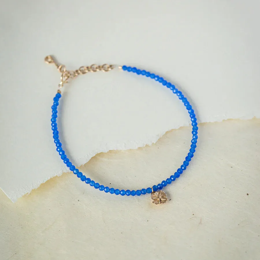 Wildflower Tanzanite Petal Bracelet (Gold)