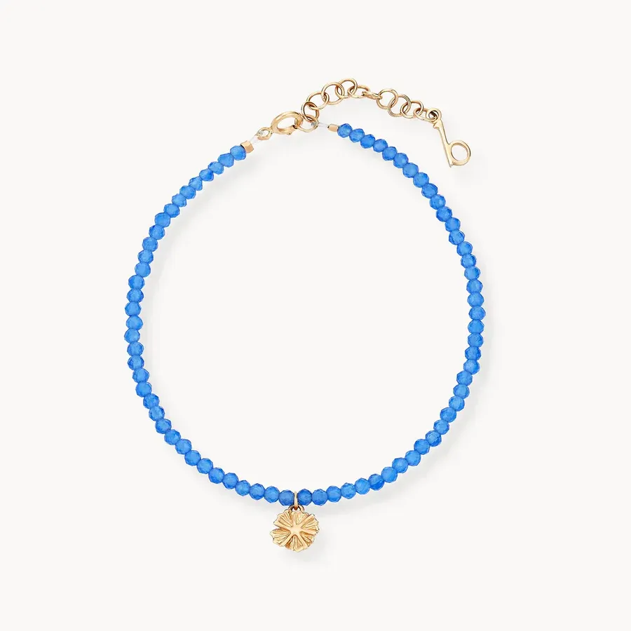 Wildflower Tanzanite Petal Bracelet (Gold)